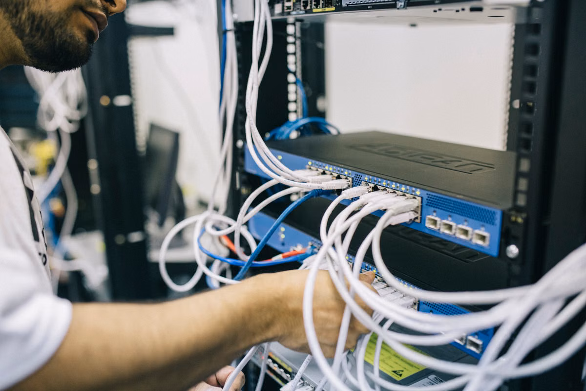 Technology and networking workspace